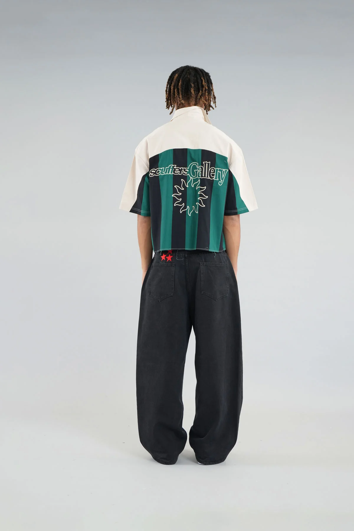 Forza Ecru & Green Shirt - Image 6