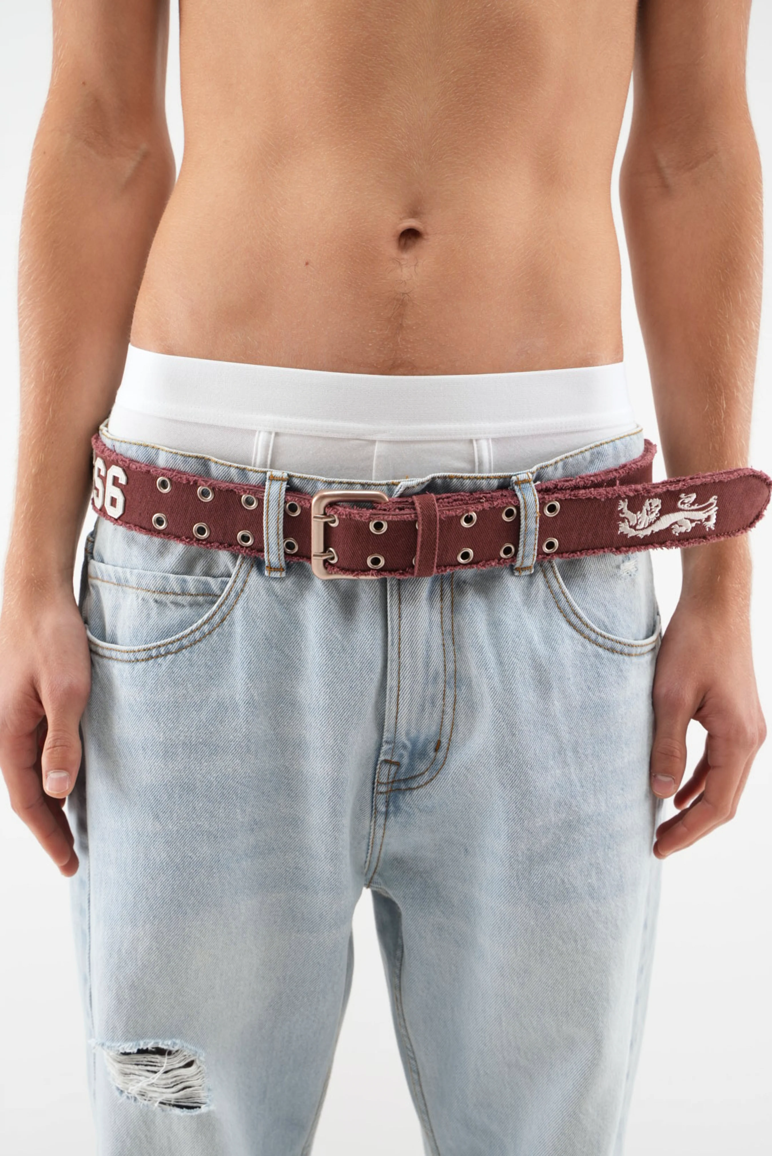 Nacar Burgundy Belt - Image 2